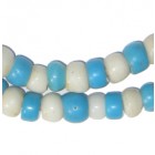 Antique Blue and White Padre Beads